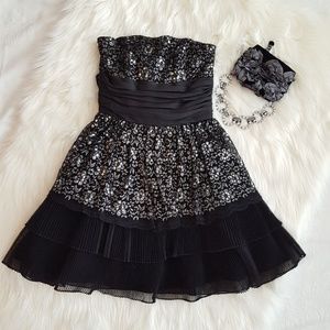 Vintage Betsey Johnson Sequins & Lace Formal